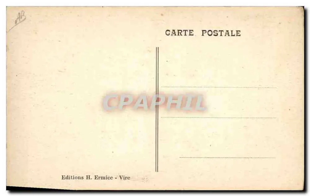 Familienausflug — Notre Normandie (Szenen) — Editions H. Ermice - Rückseite