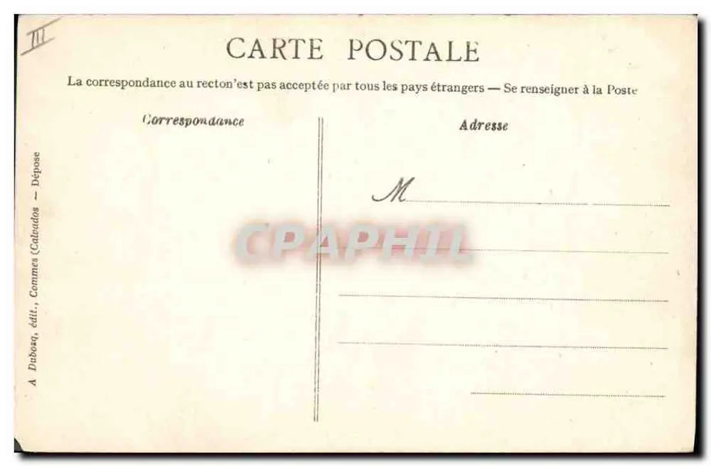 A Bonnette de Bayeux — História do Traje na Normandia — A+D. 53 - Verso