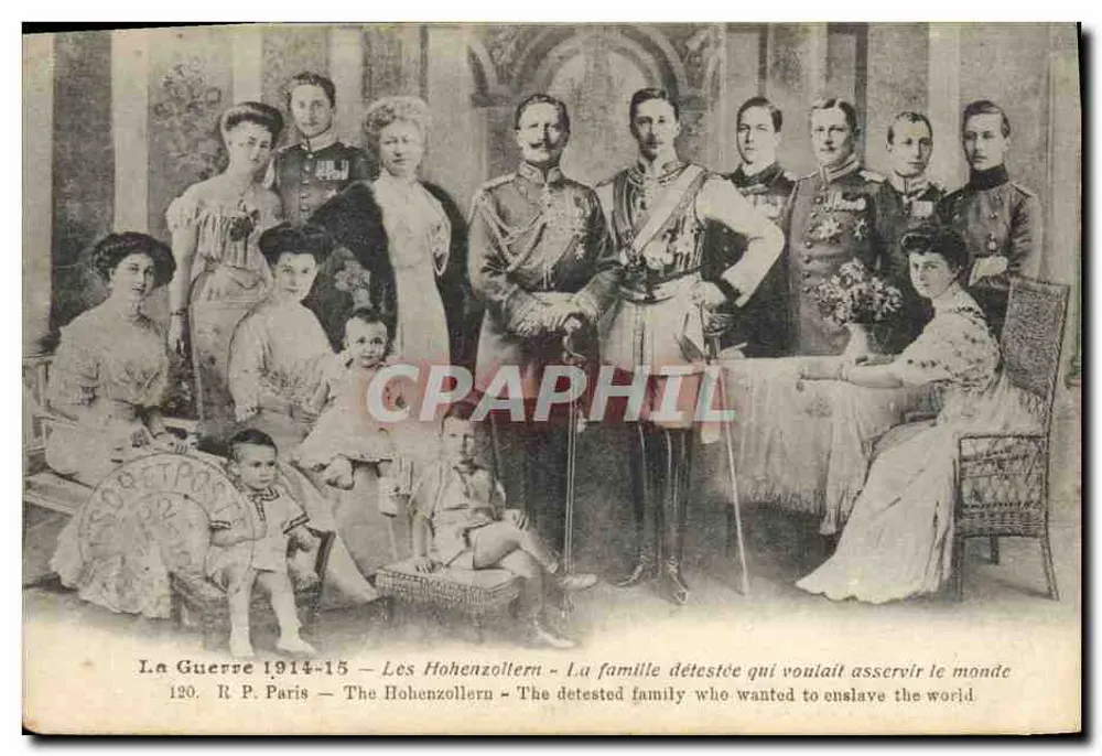 1914-15 की लड़ाई - होहेंजोल्लर्न - वह परिवार जो दुनिया को बंदी बनाना चाहता था - आर. पी. पेरिस - होहेंजोल्लर्न - वह नफरत के योग्य परिवार जो दुनिया को बंदी बनाना चाहता था - आगे