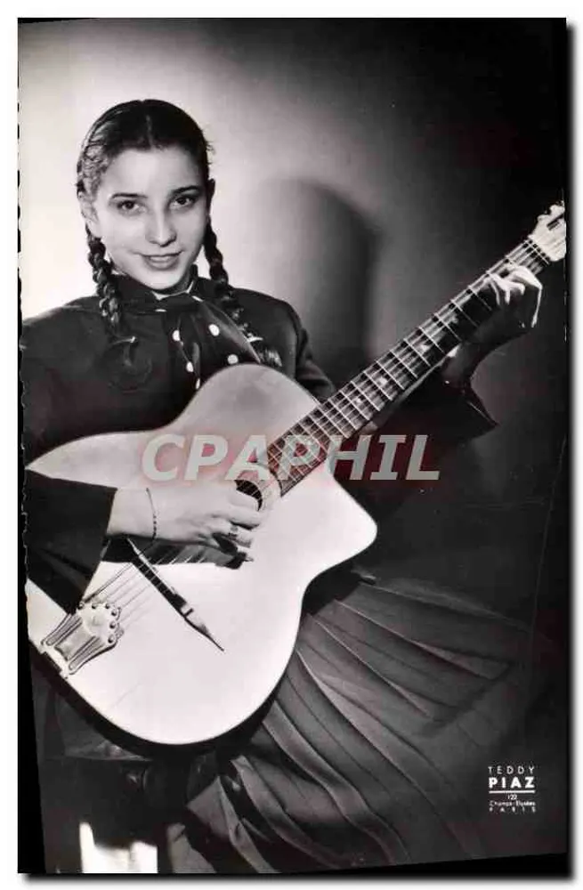 Ragazza con chitarra — Teddy Piaz, Parigi — n°10 - Recto
