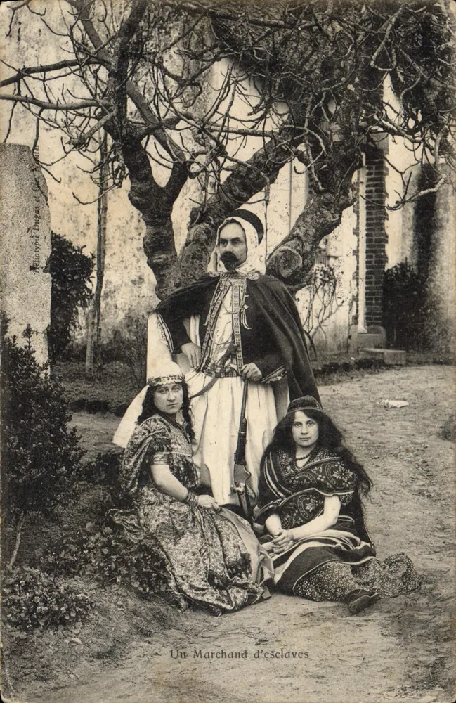 एक गुलाम व्यापारी — रूख के नीचे एक दृश्य — एडिटर: फोटोटाइपी डुगेने, संख्या 13 - आगे