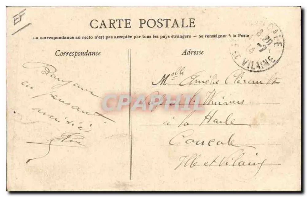 Carnac-Plage — Salzwiesen. Die Salzgewinnung - Rückseite