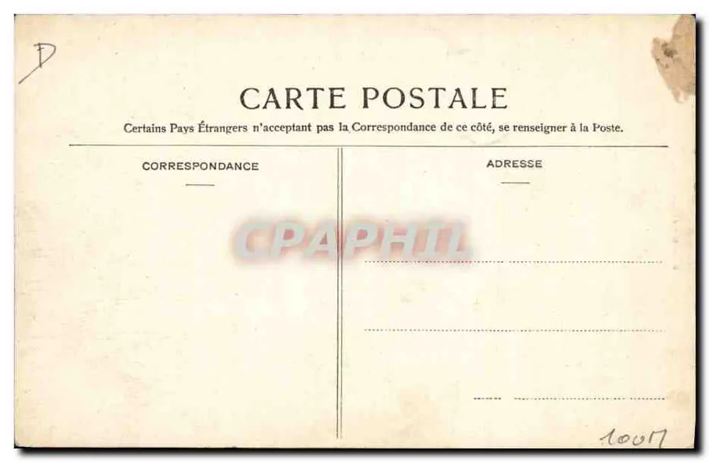 Expedição de Sal (Péchiney) — Pechiney (B. du-R.) — H. Grauier, editor (Salin-de-Giraud) - Verso
