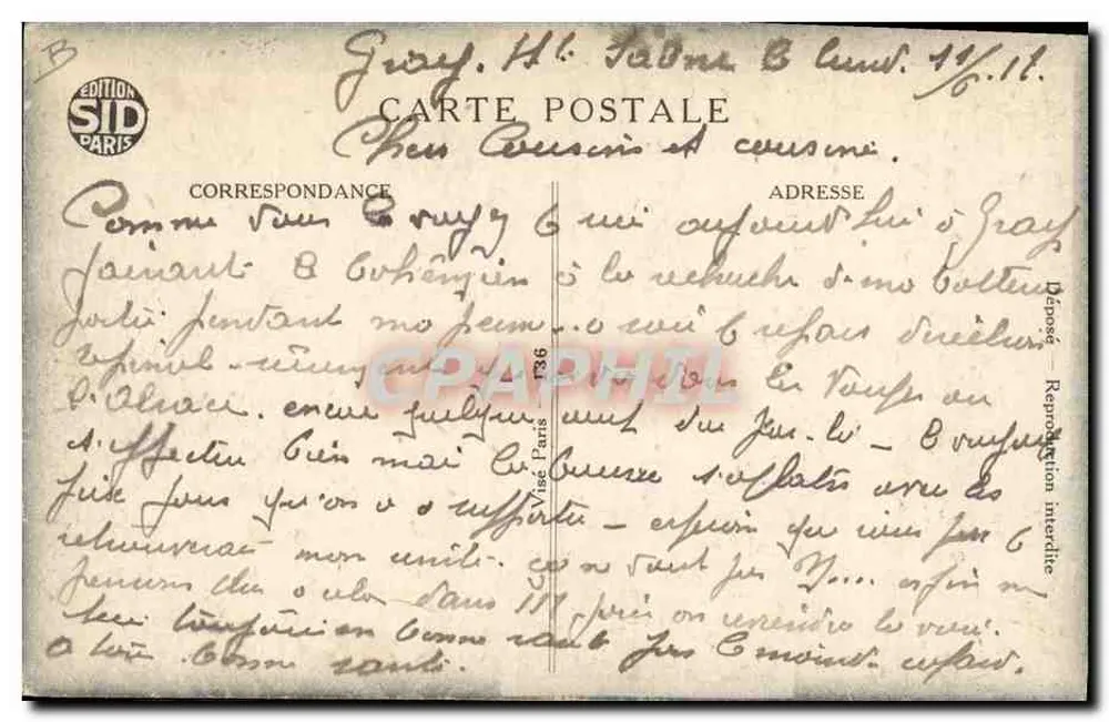 Soldati e banconote — edizione SID Paris n°136 - Verso