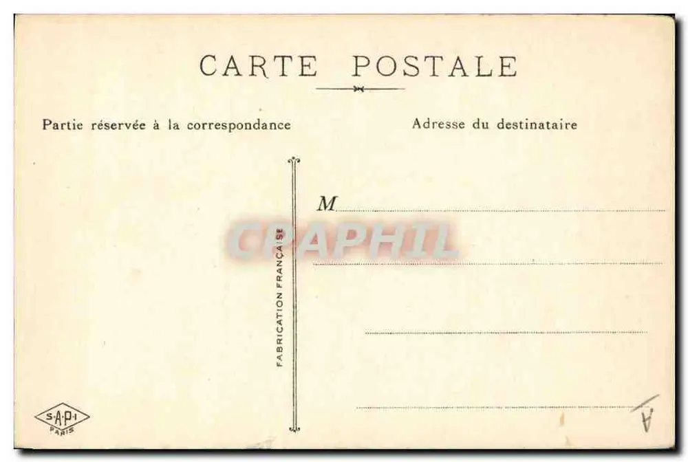 Tapeur — caricatura satírica — SAPi Paris - Verso