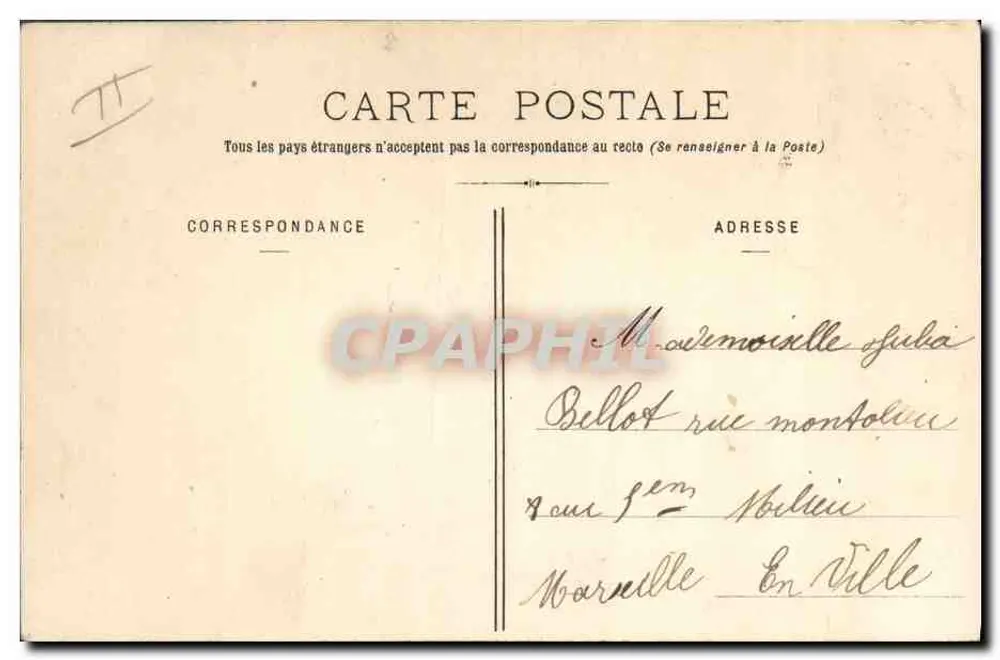 Aux Courses — Vamos jantar — editor Gréville, n°5 - Verso