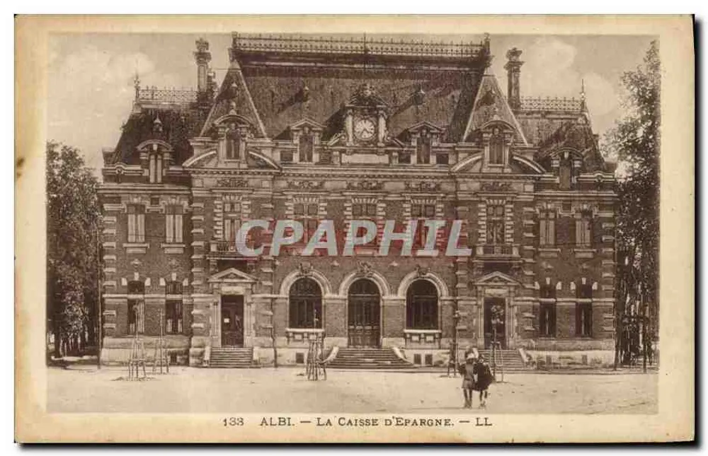 Albi — A Caixa de Poupança — LL n°133 - Frente