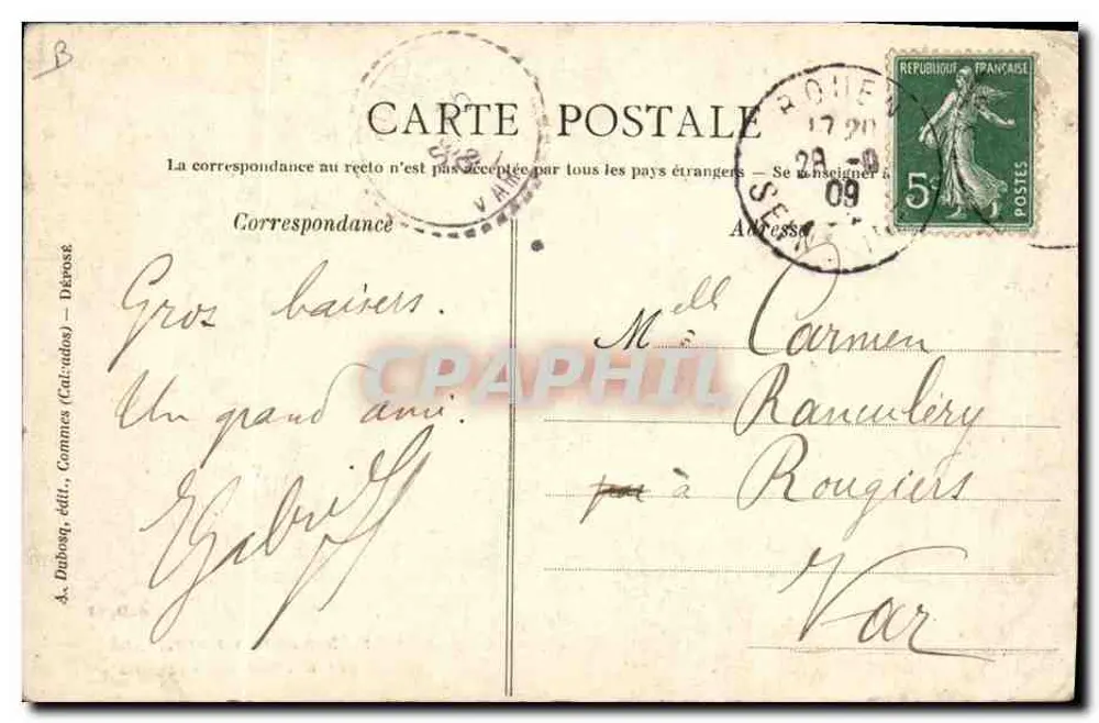 Szenen aus dem normannischen Leben — Das "Netz" Strickgarn mit Nadel — A.D. 48 - Rückseite