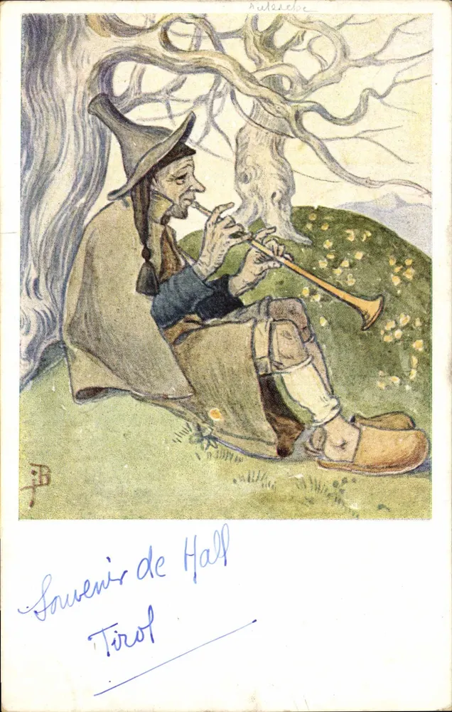 Erinnerungen an Hall — Tirol — Verleger Jos. Bachlechner, Nr. 15 - Vorderseite