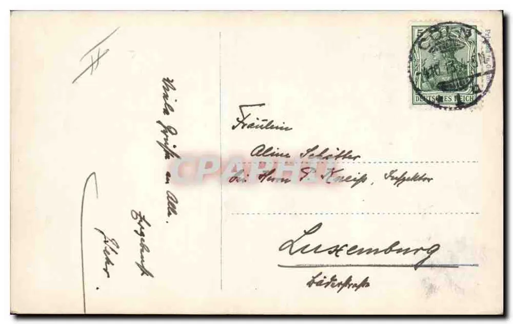 Rainha Mary da Inglaterra — Fot. Lafayette Ltd. Dublin — n° 4598 - Verso