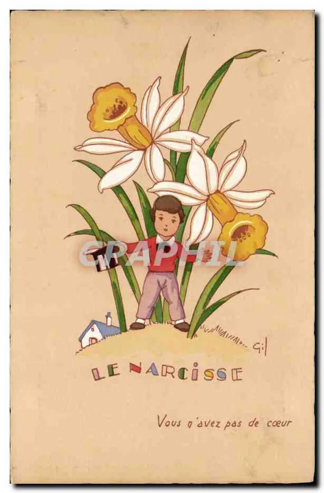 Der Narcissus — Du hast kein Herz — Édition Gil - Vorderseite