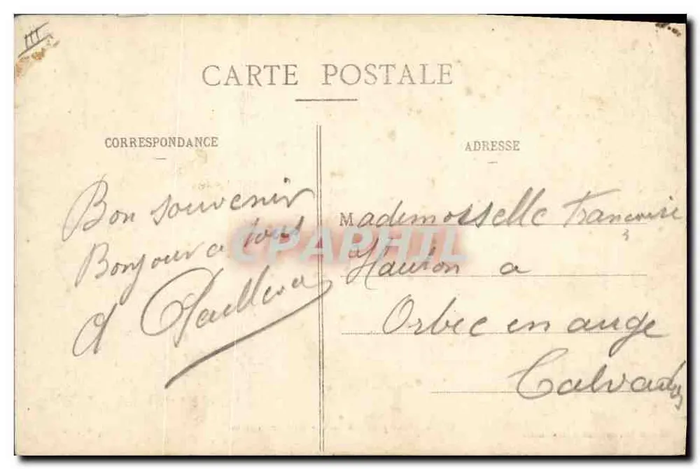 Camp de Châlons - Ansicht der Zelte — Librairie Militaire Guérin, Mourmelon - Rückseite