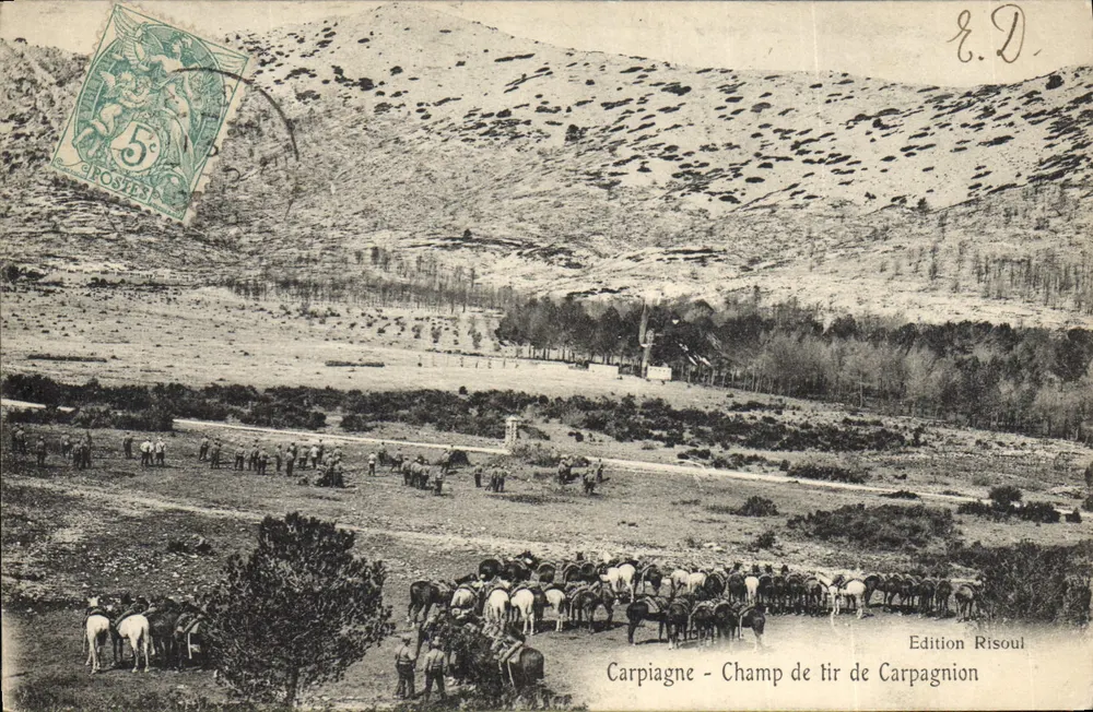 Carpiagne - Schießplatz von Carpagnion — Edition Risoul - Vorderseite