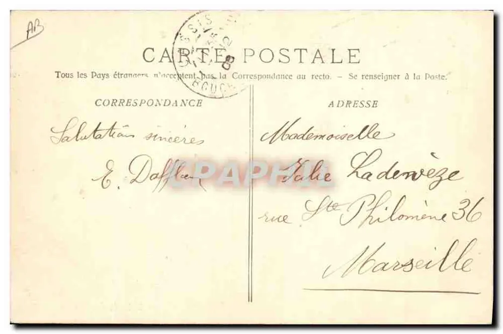 Carpiagne - Schießplatz von Carpagnion — Edition Risoul - Rückseite