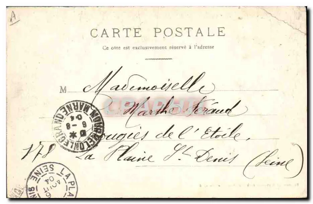 Camp de Chalons — Revue vom 14. Juli — Papeterie et Photographic Galion, Mourmelon-le-Grand - Rückseite