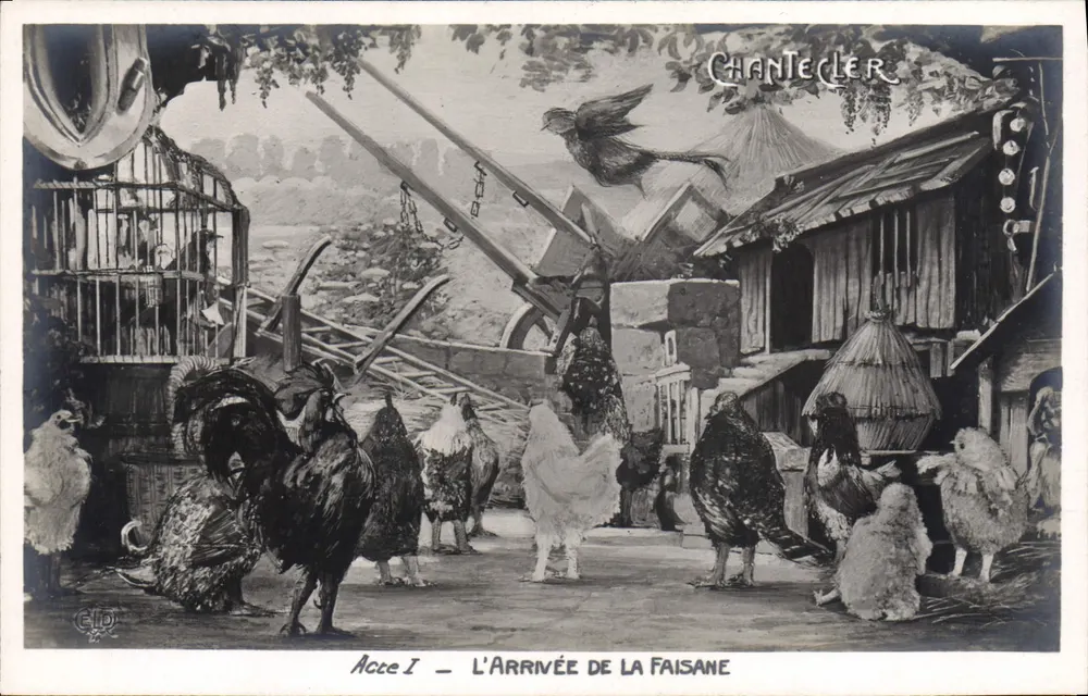 Chantecler — Até I — A Chegada da Faisã — Editor Chantecler - Frente