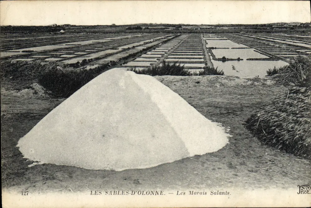 Les Sables-d'Olonne — Os Marais Salants — J.Phot. n°127 - Frente
