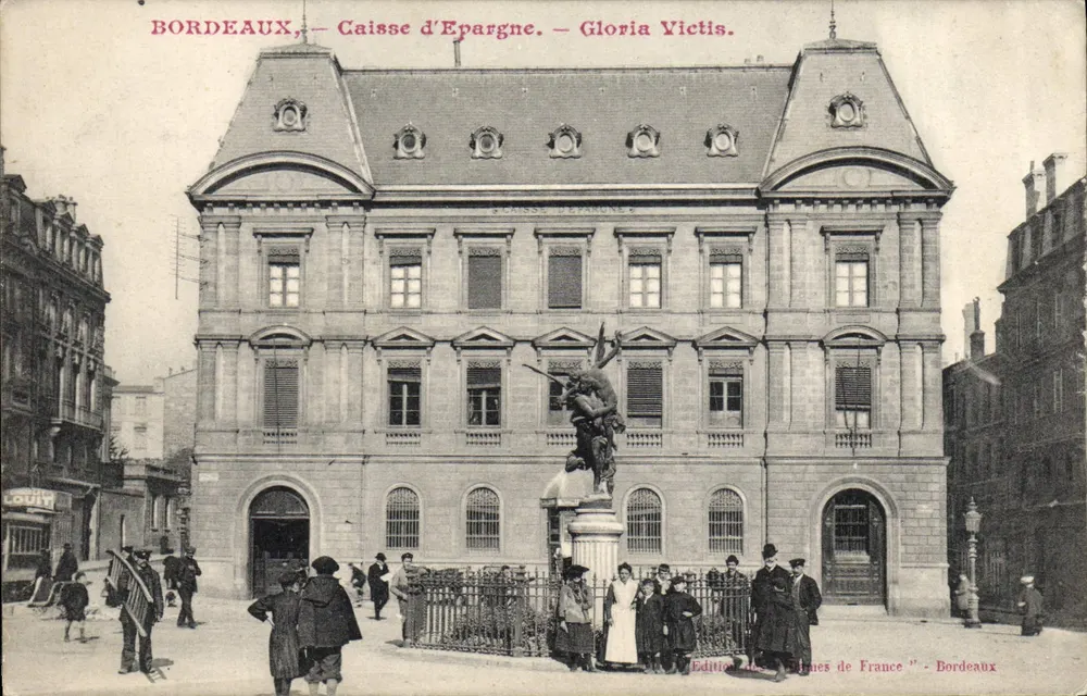 Bordeaux — Sparkasse — Gloria Victis - Vorderseite