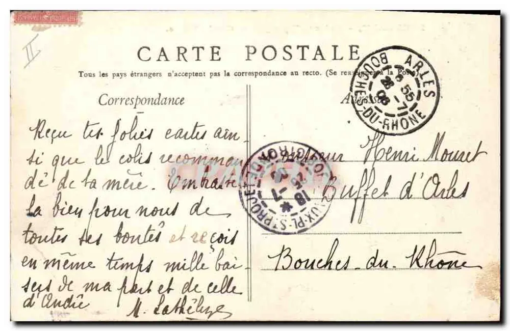 Bordeaux — Sparkasse — Gloria Victis - Rückseite