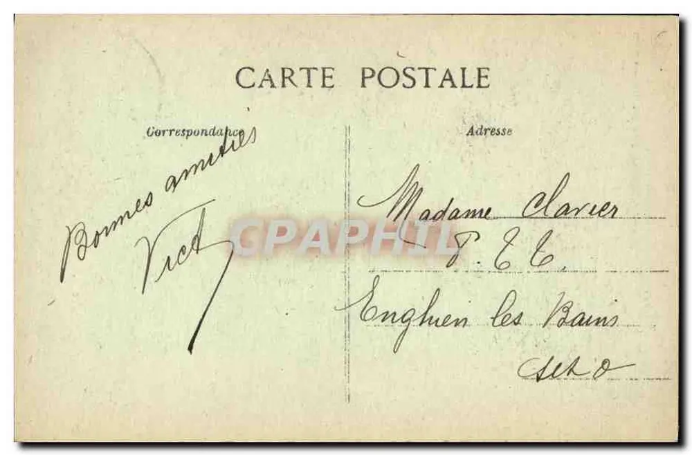 St-Pierre-Eglise, Normandia — Velha mulher sorridente carregando lenha — Le Geobay, editor St-Pierre-Eglise, n° 3024 - Verso