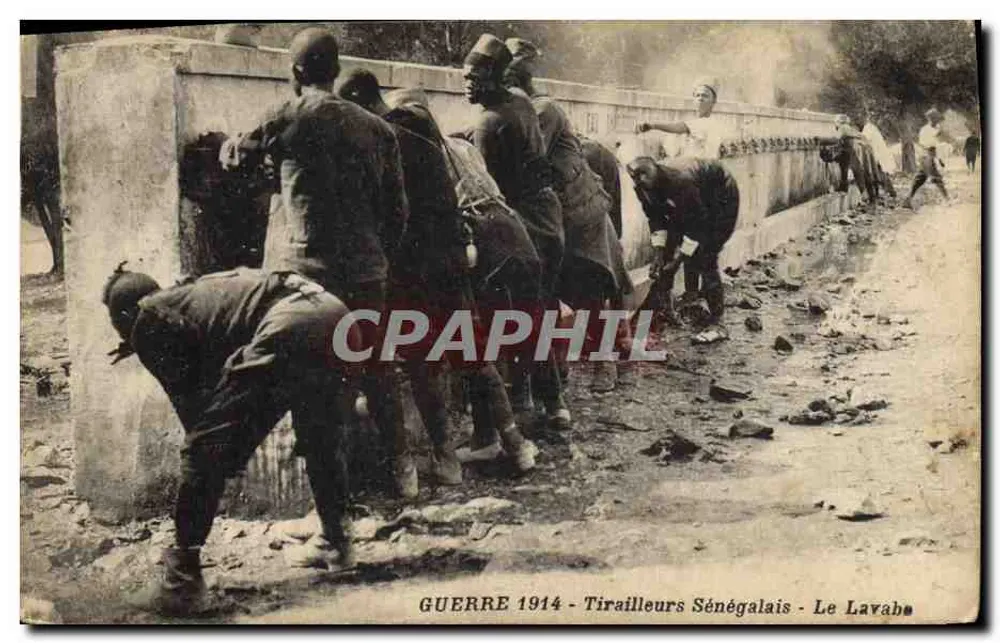 Südliche Schützen — Le Lavabe — Krieg 1914 - Vorderseite