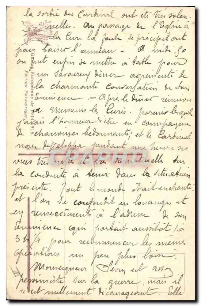 Sauvages — D'après Jonas et l'Illustration — M. L. 2058 - Verso