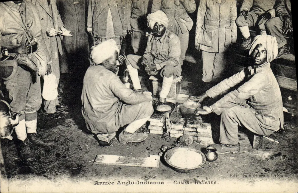 Indische Armee — Indische Küche — Edit Benoîtnard, Orléans - Vorderseite