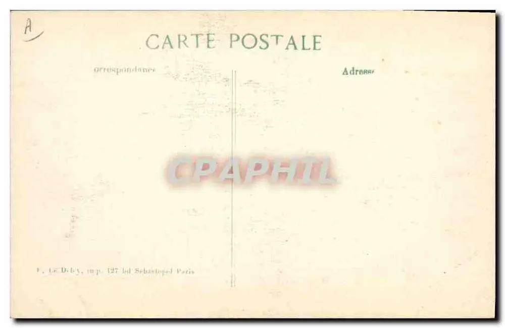 Convoi de ravitaillement Indien — 11ª Série 1914 — Éditeur E.P.D. - Verso