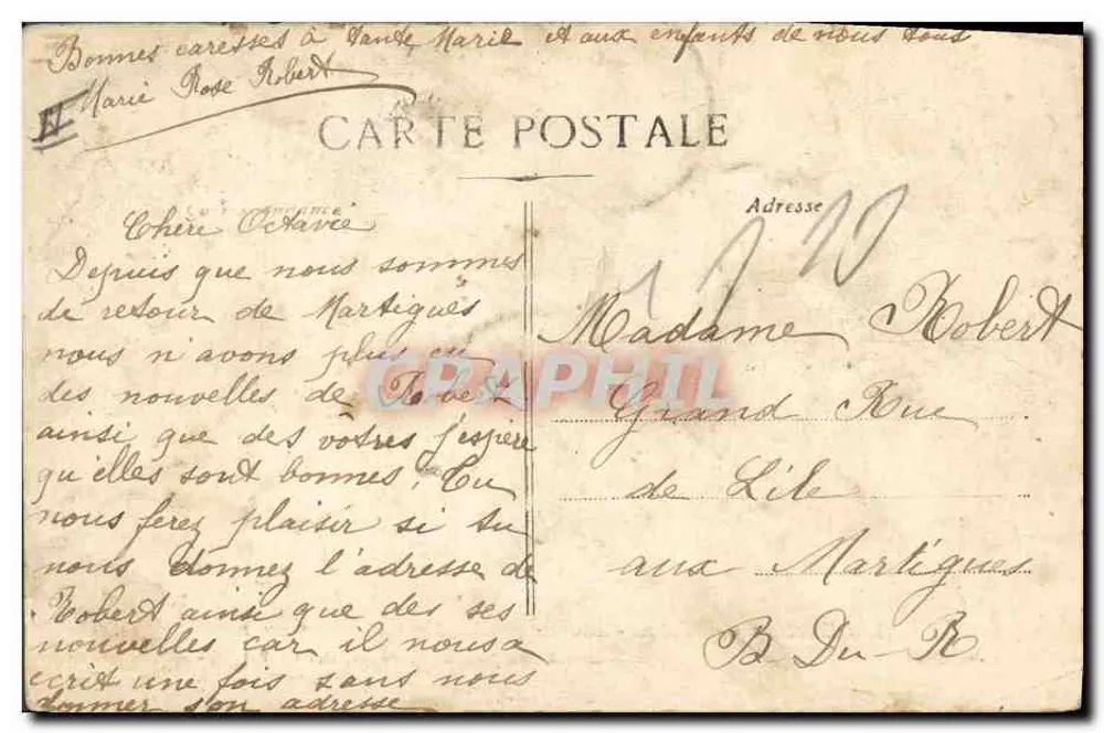 Hindus in Frankreich — Bewaffnete Soldaten des neuen Krieges — Phototypie R. Roure, 31, rue du Petit St Jean, Marseille - Rückseite