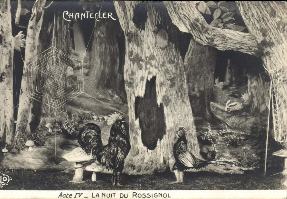 Chantecler — Akt IV — Die Nacht des Nachtigalls — Verlag LD - Vorderseite