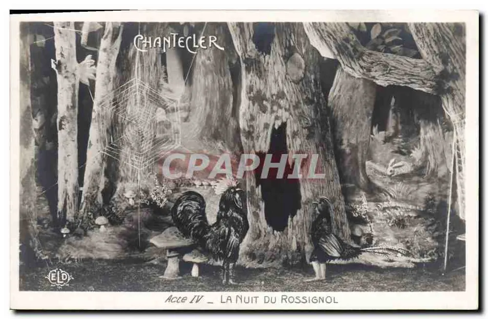 Chantecler — Akt IV — Die Nacht des Nachtigalls — Verlag ELD - Vorderseite