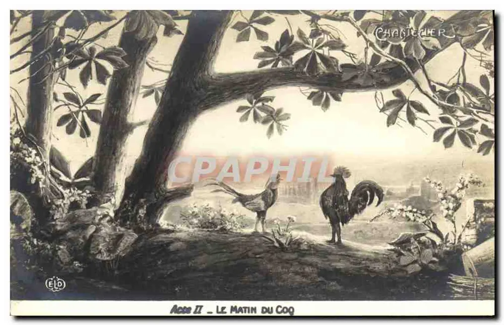 Der Morgen des Hahns — Akt II — Verlag ELD, Serie Chabrier - Vorderseite