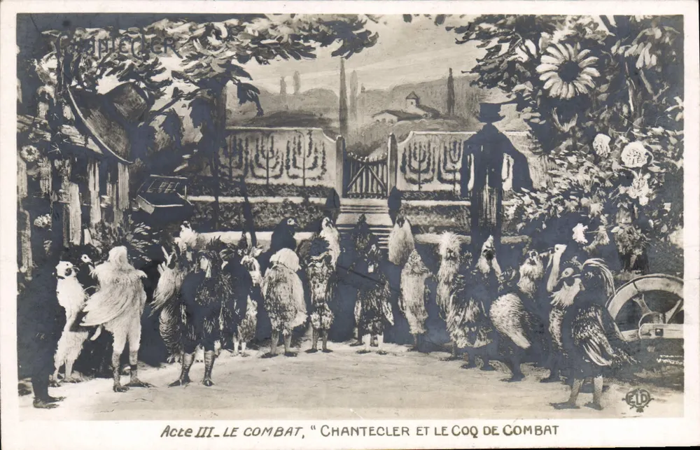 Chantecler und der Kämpfende Hahn — Akt III - Der Kampf — Verlag ELD - Vorderseite