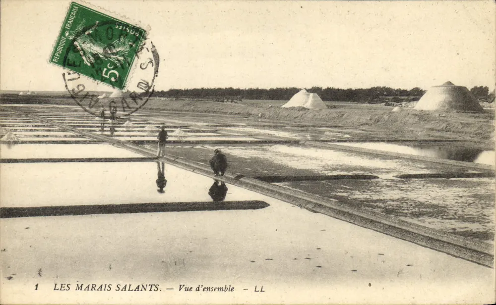 Les Marais Salants — Widok ogółem — LL - Awers