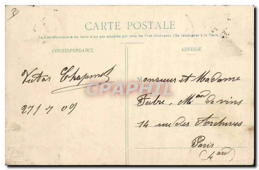 In den Salzmooren von SABLES-D'OLONNE - Salzwerker — Edition Naurelles Galeries - Nr. 223 - Rückseite