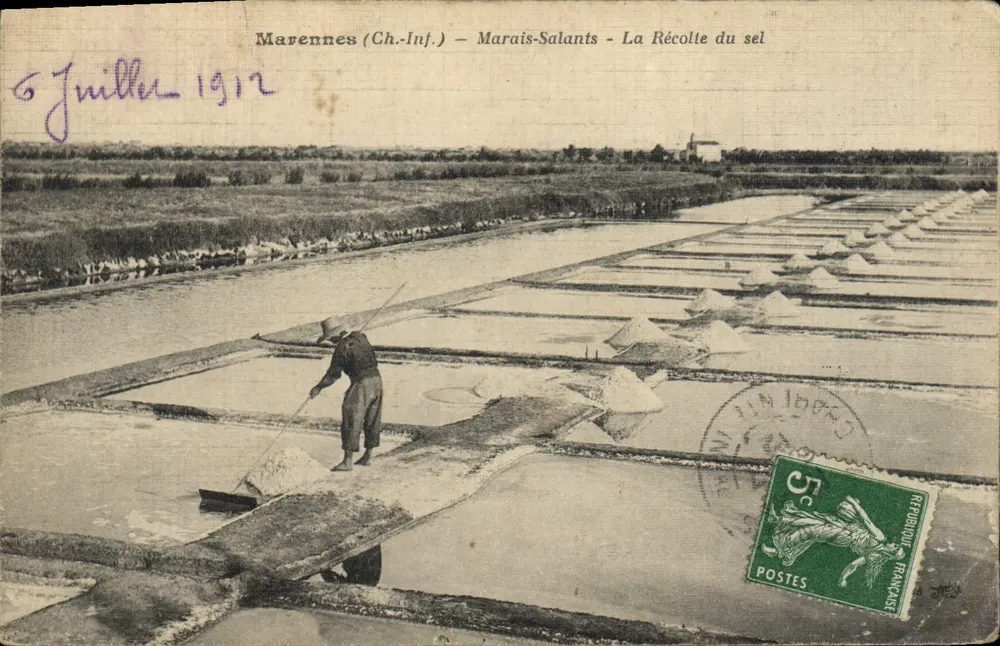 Marennnes (Ch.-Inf.) — Marais-Salants — Salzgewinnung - Vorderseite