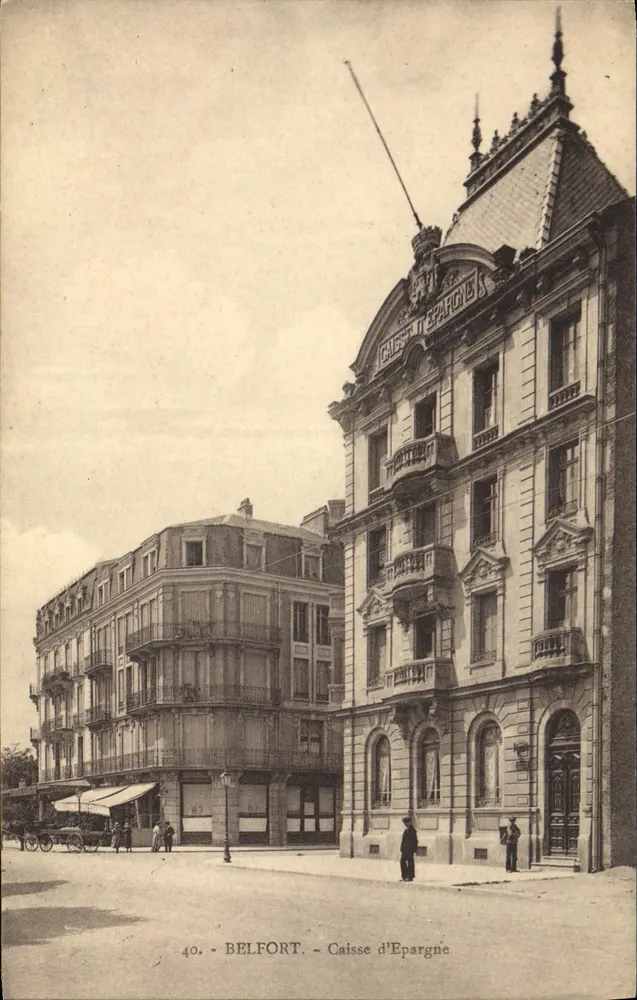 Belfort — Cassa di Risparmio — Ed. Byrmand, Belfort, n°40 - Recto