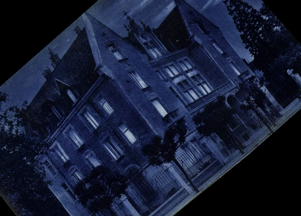 Bourg-en-Bresse — Nacht — La Caisse d'Epargne — A.R. - Vorderseite