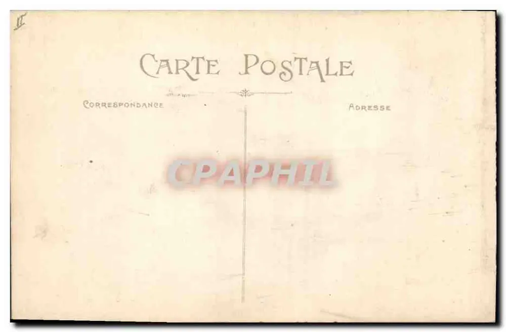 Chalons-sur-Marne — A Caixa de Poupança — J. Burgogne, editor, Château-Thierry - Verso