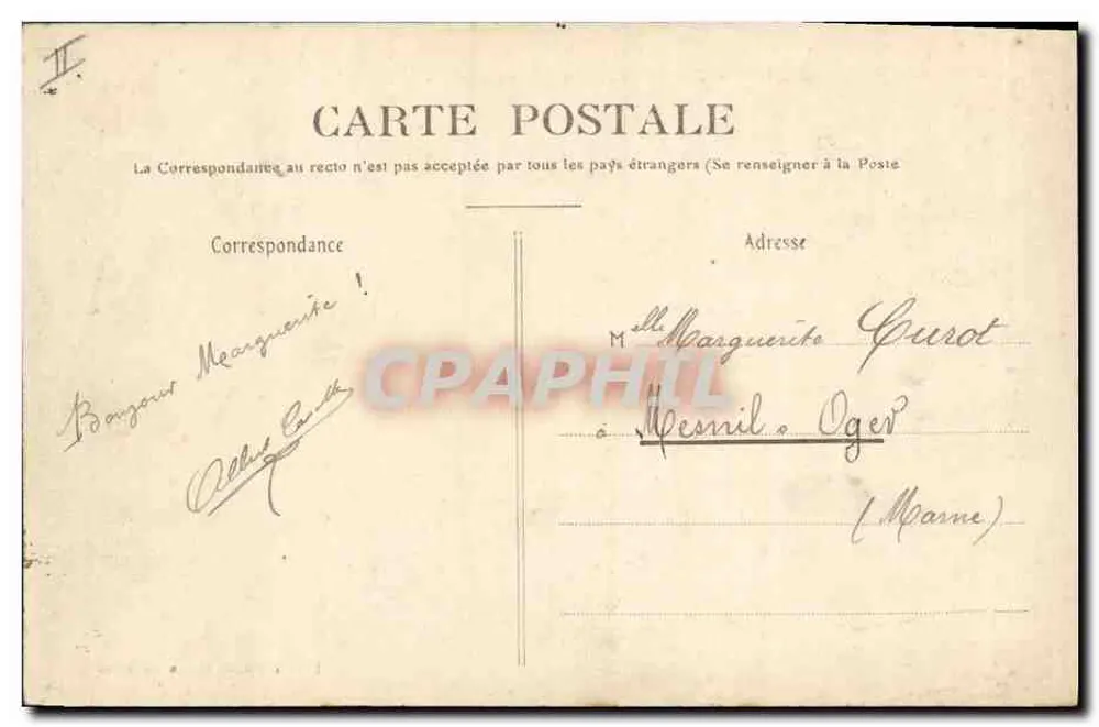 Chalons-sur-Marne — Die Sparkasse — L. Coëx, Verlag - Rückseite