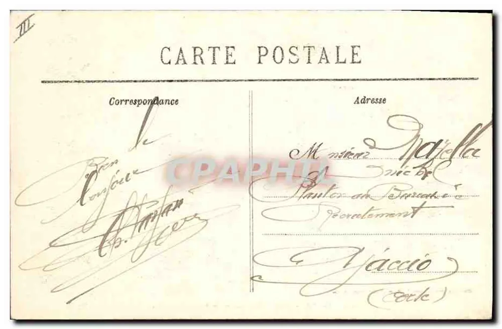 Carpentras (Vaucluse) — A Caixa de Economia — Edições Artísticas J. Brun e Cie - Verso