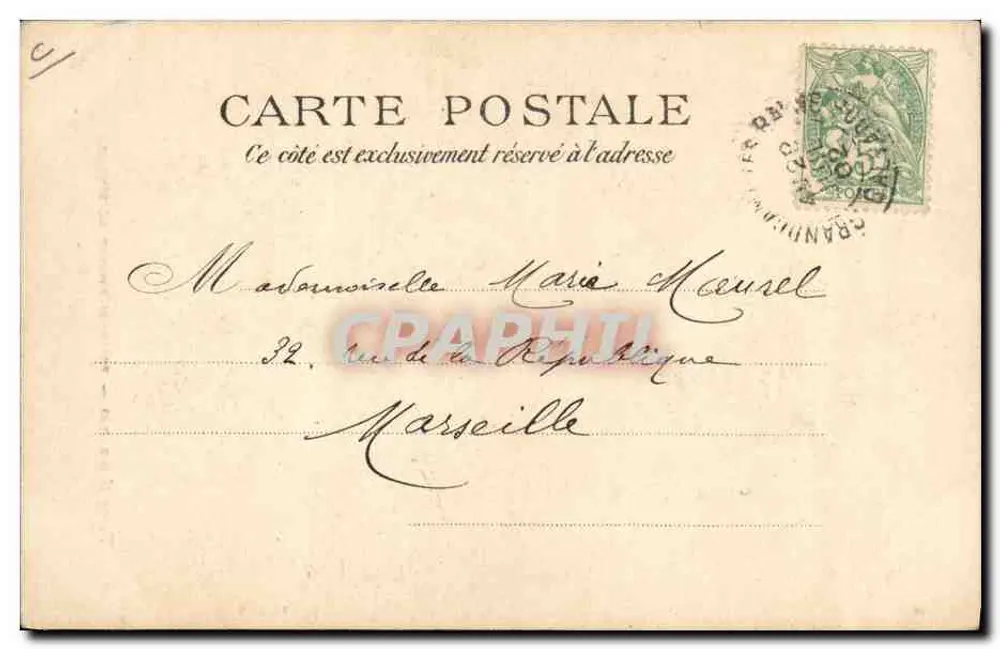 Tipos Normandos — Agricultores fazendo manteiga — F.A. 371 - Verso