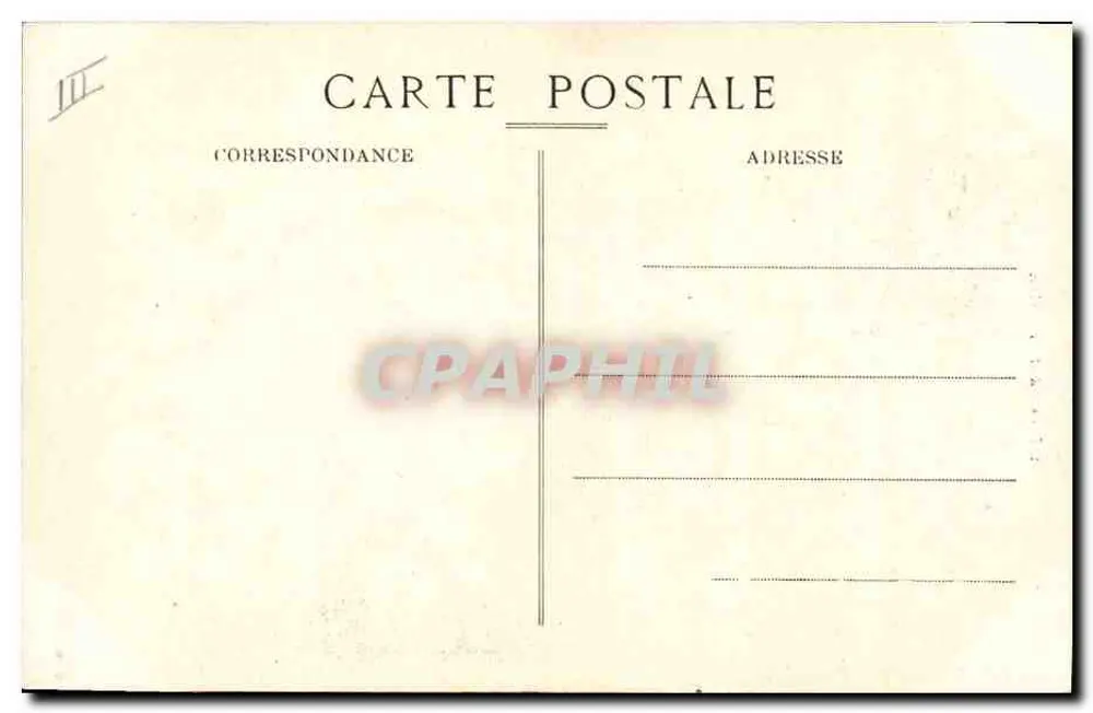 La Granvillaise — portrait d'une femme en robe longue noire et bonnet blanc — éditeur G.M. n°157 - Verso
