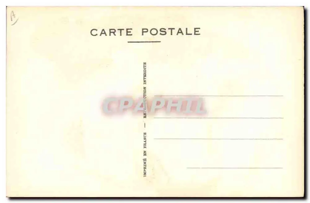 Porträt einer blonden Frau — Stil der 1940er — Zeichnung von Perpyand - Rückseite
