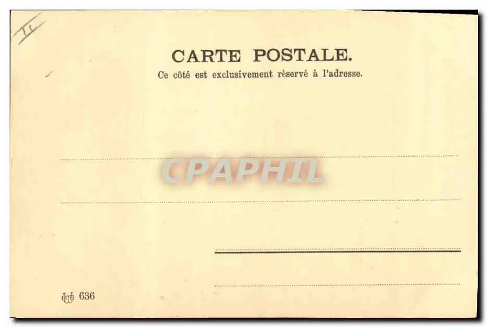 Zwei Frauen im antiken Kleid — Verleger A. Byr, n° 636 - Rückseite