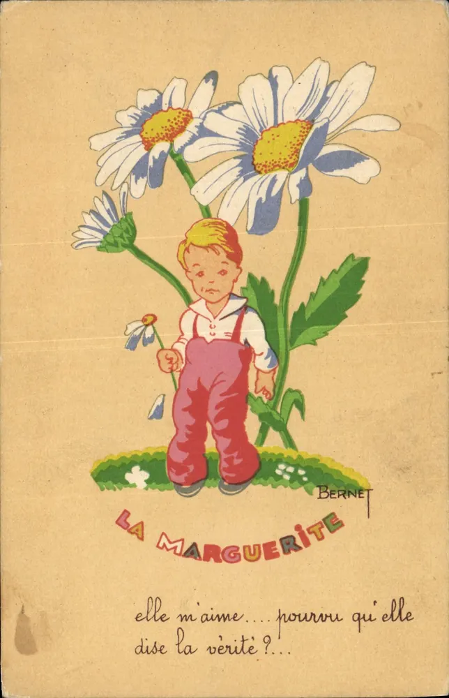 Die Margerite — Bernet — Verleger Bernet - Vorderseite