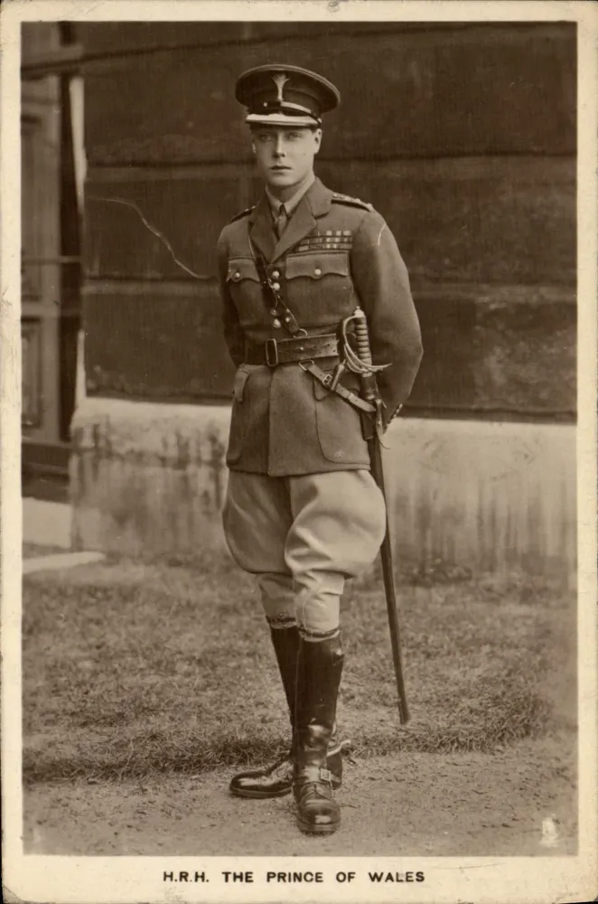 H.R.H. Der Prinz von Wales — in militärischer Uniform — Tuck's Post Card No. 3659 - Vorderseite