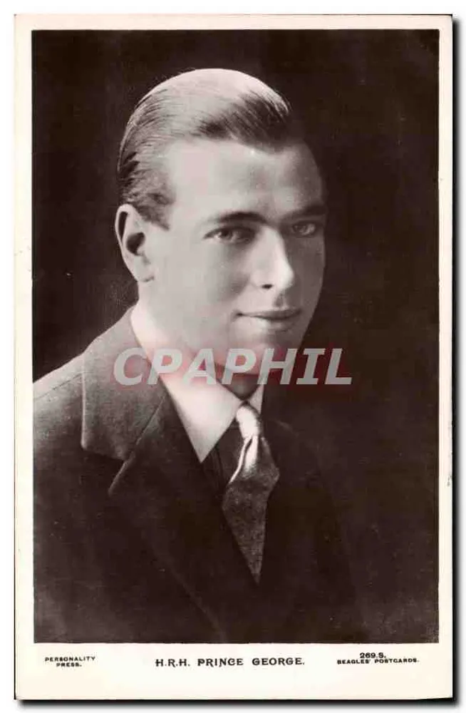 H.R.H. Prinz George — Portrait — Beagles Portcards 269.S - Vorderseite