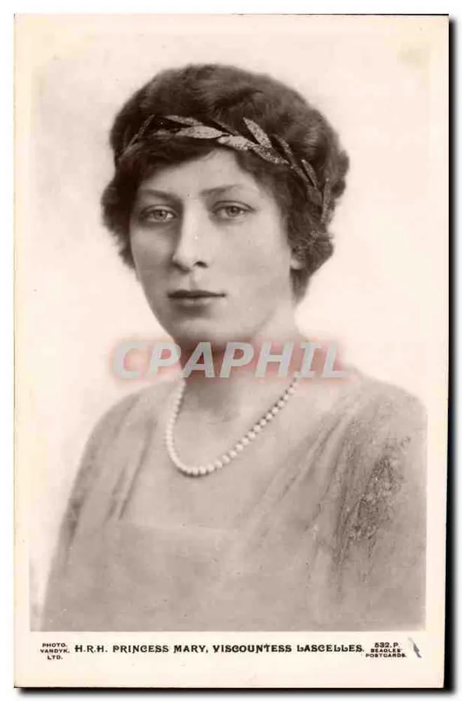 Sua Altezza Reale Principessa Mary, Viscontessa Lascelles — Foto Vardyn, n° 532 - Recto