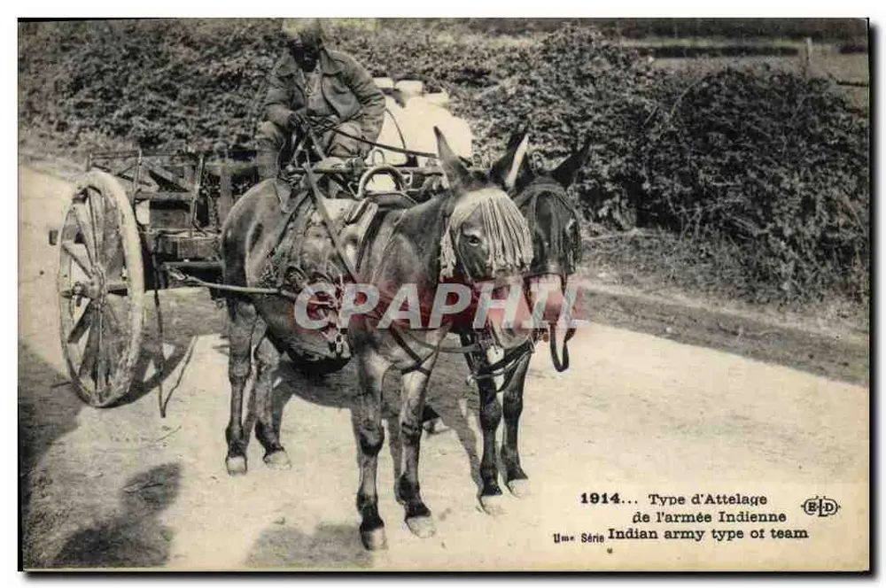 Attelage indien — 1914 — B&D - Voorkant